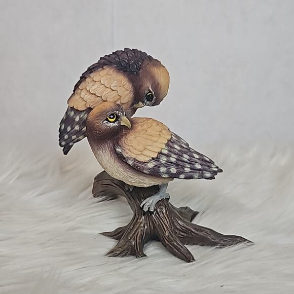 Owl Figurine Hamilton Collection Always Together - Picture 1 of 4